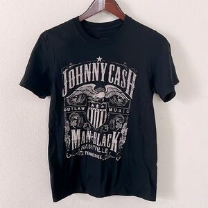 Johnny Cash Graphic T-Shirt Nashville Music Unisex